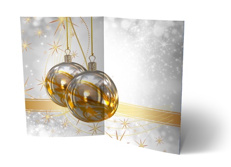 Illustration of Isolated Christmas brochure, greeting cardの写真素材