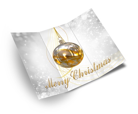 Illustration of Isolated Christmas brochure, greeting cardの写真素材