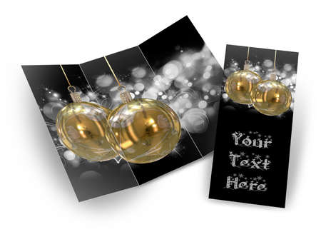 Illustration of Isolated Christmas brochure, greeting cardの写真素材