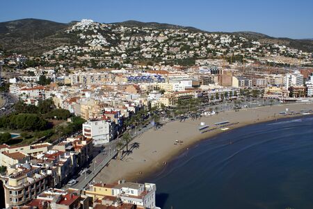 Views of the City - Peniscola (Castellon) Costa Azahar-Spain-Maestrat Baixの写真素材