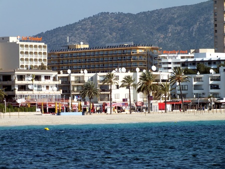 island of Mallorca - Balearic Islands in Spainのeditorial素材