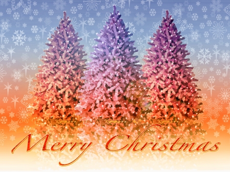 Christmas balls card illustration の写真素材