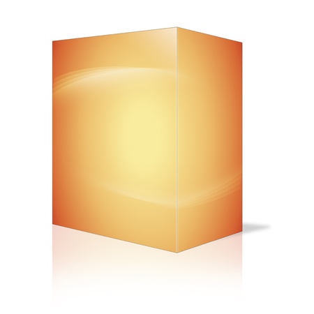 box on white backgroundの写真素材