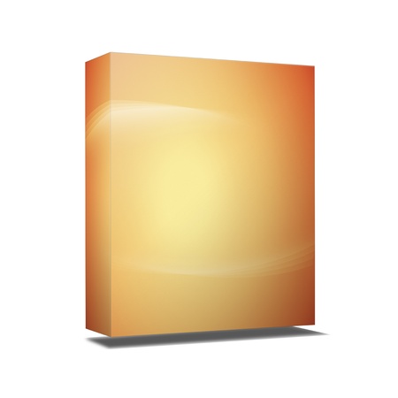 box on white backgroundの写真素材