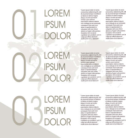 Infographic template のイラスト素材