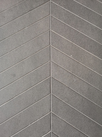 groove line on cement protect Anti slip ramp concrete rough surface texture floor gray color materialの写真素材