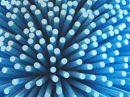 group Round bar blue color backgroundの写真素材