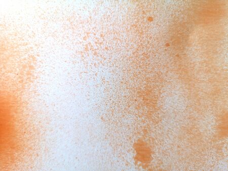 spray orange on Corrugated paper Abstract color wallpaper Graphic arts paper background, gradient...