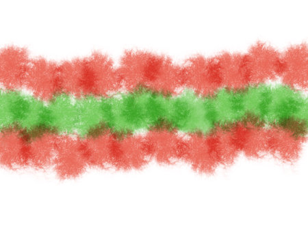 green and red paper texture abstract background, wallpaper or backdrop Arts. empty wrapping paper, poster, shiny paperboard for decorative design element. Paper space for copy write grainy gradient smooth surface design for card Valentine Day, Christmas Day or Chinese New Year concept, bannerの写真素材