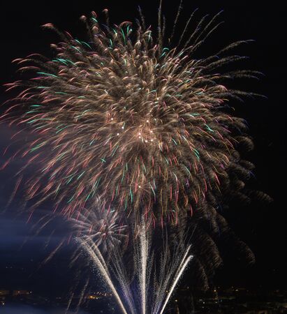 fireworksの写真素材