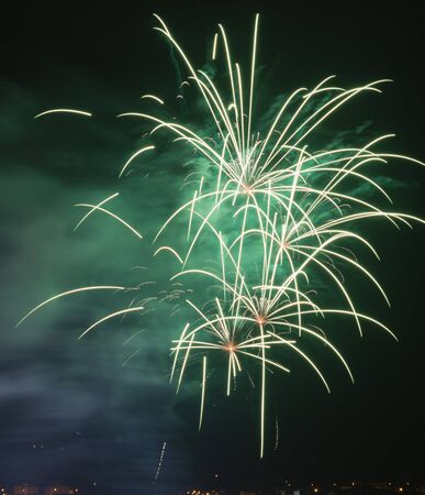 fireworksの写真素材