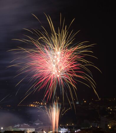 fireworksの写真素材