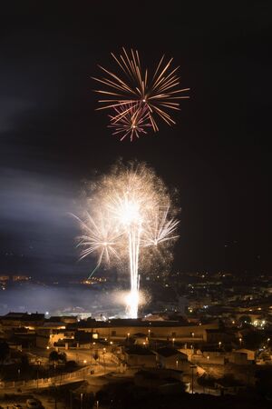 fireworksの写真素材