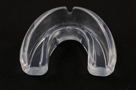 Mouth Guard. sports product photographyの写真素材