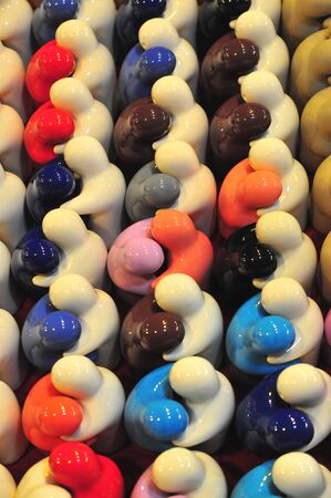 Dolls Ceramics , hugの写真素材