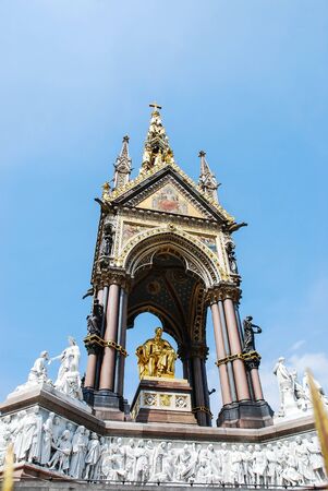 London giant public monument in hyde parkの写真素材