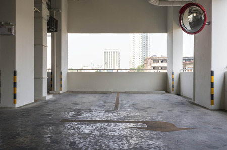 car parking building of residential buildingのeditorial素材