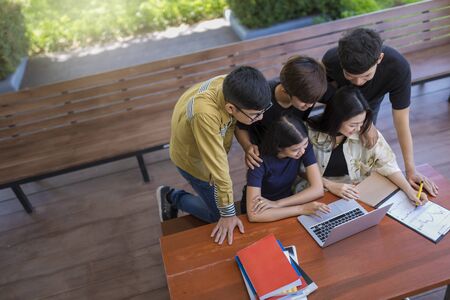 Back to school education knowledge college university conceptの写真素材