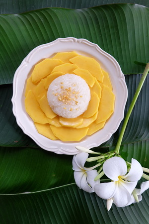 mango sticky Riceの写真素材