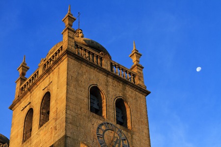 ancient chapel in the morning light,Portugal, imperial style, Western Europe, Porto, ancient architectureの写真素材