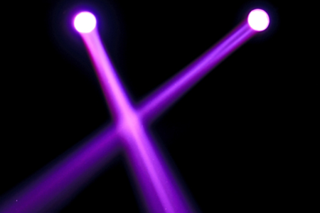 stage light with two beams, backgrounds and lighting