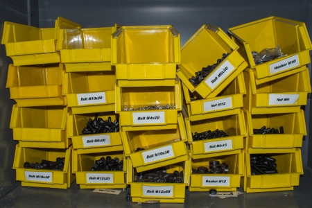 collocation sorting of tooling for workshop 