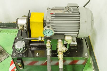 Motor for hydraulic pressure construction machinery,Industrial toolの写真素材