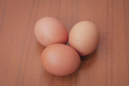 three eggsの写真素材