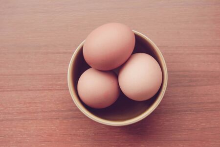 three eggsの写真素材