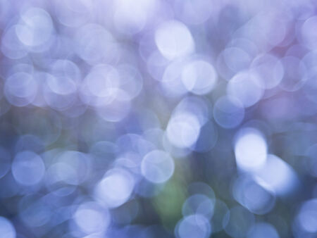 blue Festive abstract background with bokeh lights の写真素材