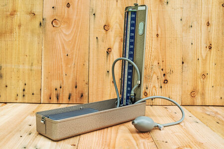 Medical sphygmomanometer for blood pressure controlの写真素材