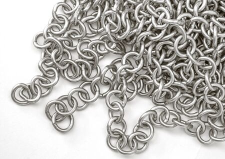 chain isolated white background.