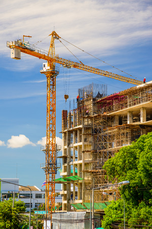 Construction siteのeditorial素材