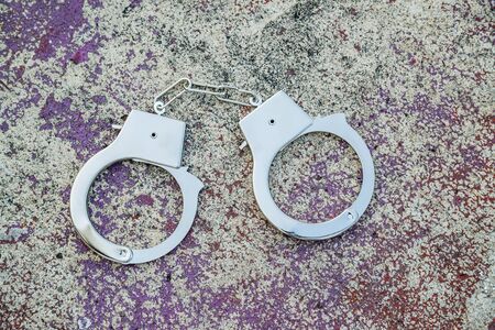 Handcuffs, Hand Cuffsの写真素材