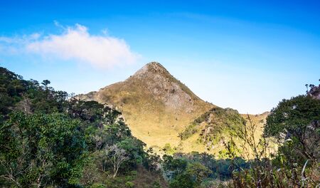 Mountain landscape,  Doi Luang Chiang Dao, Chiang Mai ,Thailand.の写真素材