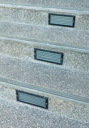 Stairs with  lightingの写真素材