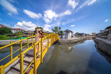Chiang Mai, Thailand - Juluy 17, 2022: Mae Kha canal is a new famous places in Chiang Mai City, Thailand.
It is a landmark for leisure and travel.のeditorial素材