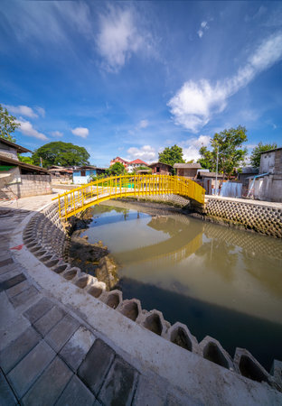 Chiang Mai, Thailand - Juluy 17, 2022: Mae Kha canal is a new famous places in Chiang Mai City, Thailand.
It is a landmark for leisure and travel.のeditorial素材