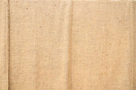 Texture of burlap,  Sackcloth canvas woven texture pattern background.の写真素材