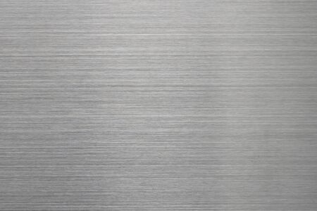 Empty brushed metal surface. Abstract background for design and backdropの写真素材