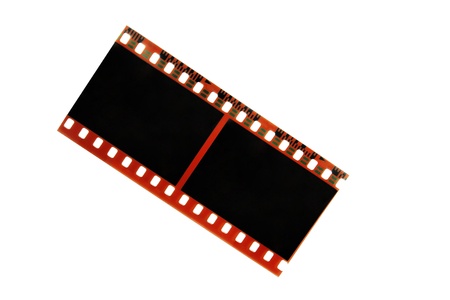 vintage film isolate on white の写真素材