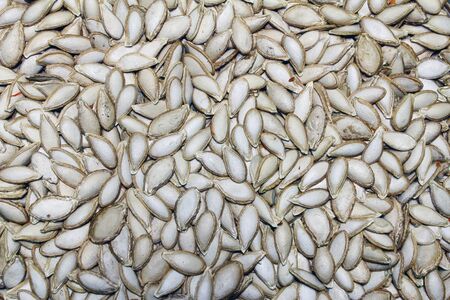 Pumpkin seeds for background