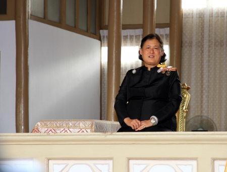 BANGKOK - MAY 26 Royal Highness Princess Maha Chakri Sirindhorn attend the funeral Chumphon Sinlapa-a-cha at Thepsirin temple on May 26, 2013 in Bangkok,Thailandのeditorial素材