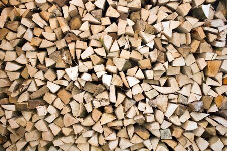 Big supply of timber logs - to use as background