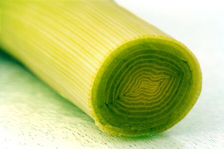 Cut leekの写真素材