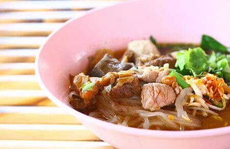 Chinese noodlesの写真素材