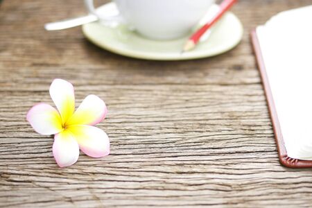 Notebook and empty calendarの写真素材