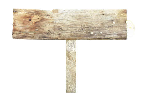 Old wooden tagの写真素材