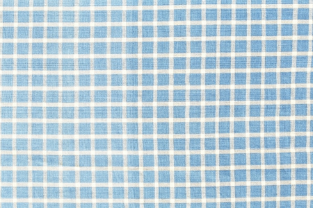 Blue checked fabric textureの写真素材