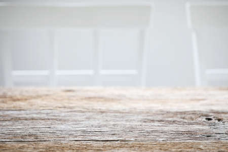 Old Brown dinner table texture closeup